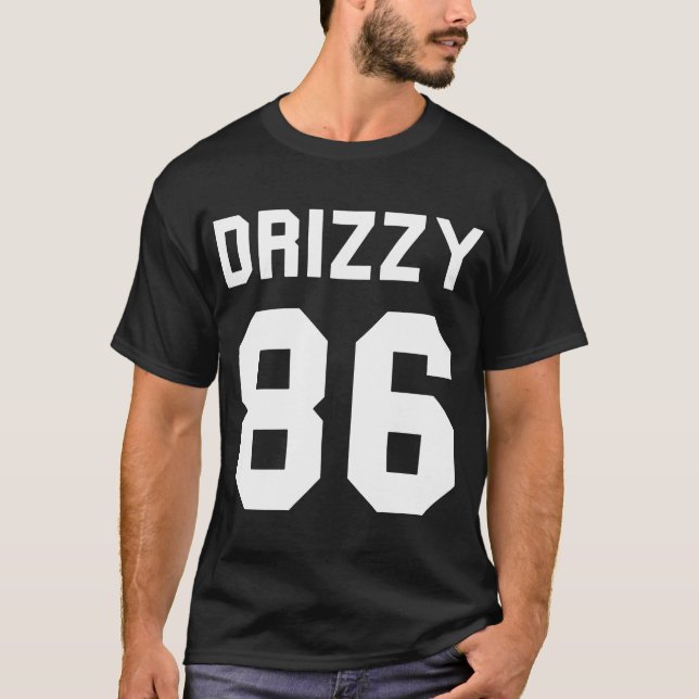 Drizzy Drake, das Front von Baumwolle Unisexdrake T-Shirt (Vorderseite)