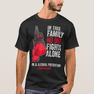 Drogen Alkohol Prävention Aufklärung Monat Handsch T-Shirt