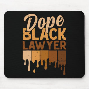 Drogen Schwarzer Anwalt Melanin Afrikaner Schwarze Mousepad