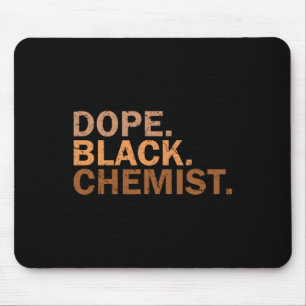Drogen Schwarzer Chemiker Melanin Schwarzer Monat Mousepad