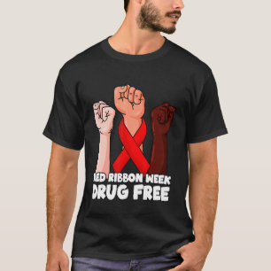 Drogenfreie Oktober-Rote Multifunktionswoche 2022 T-Shirt