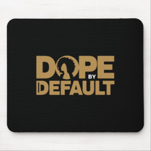 Drogenstandardmäßig stolze Afro gebildete Königin Mousepad