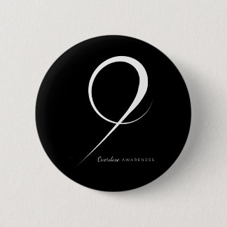 Drogentod-Gedenk-Schleife Button