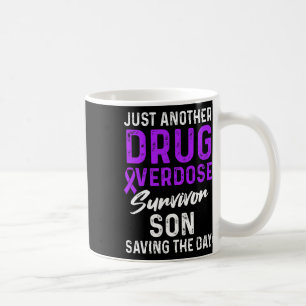 Drogenüberdosis-Bewusstseins-Krieger Überlebender Kaffeetasse