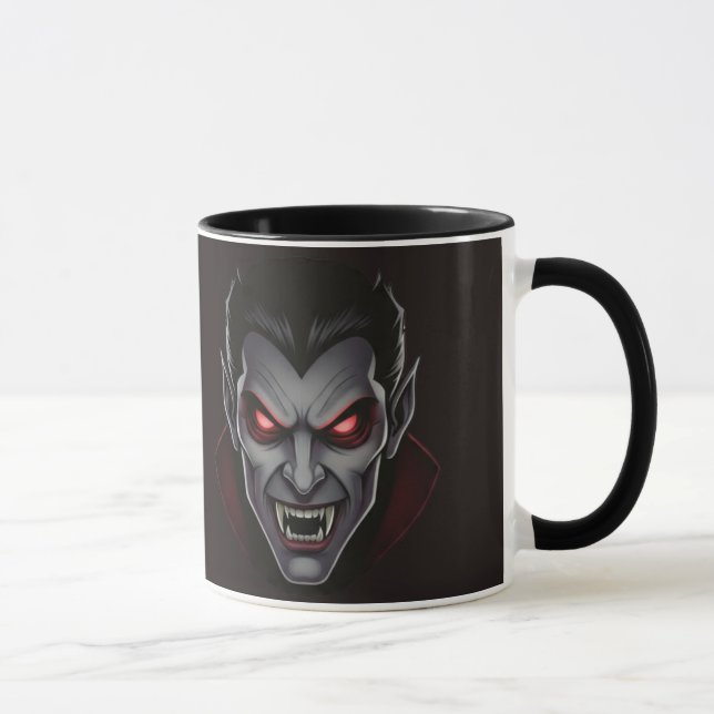 Drohend Vampir Tasse (Rechts)