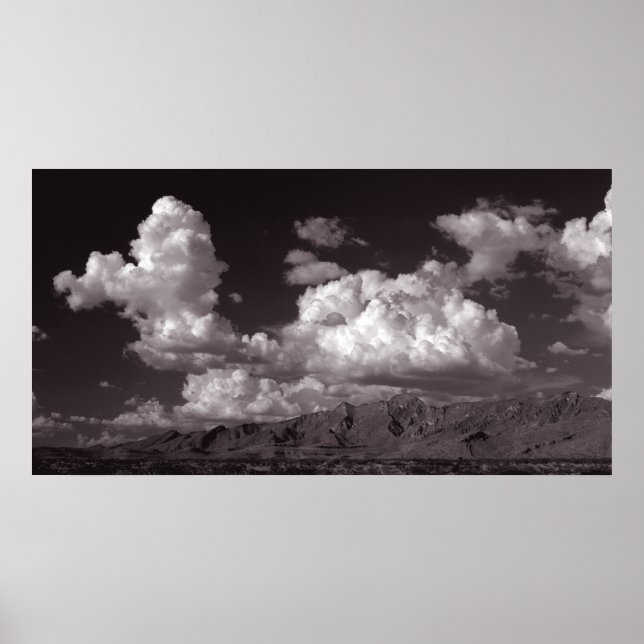 drohender Sturm Poster (Vorne)