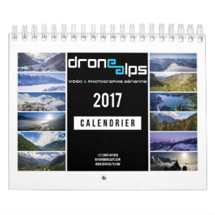 Drohne Alps 2017 Kalender