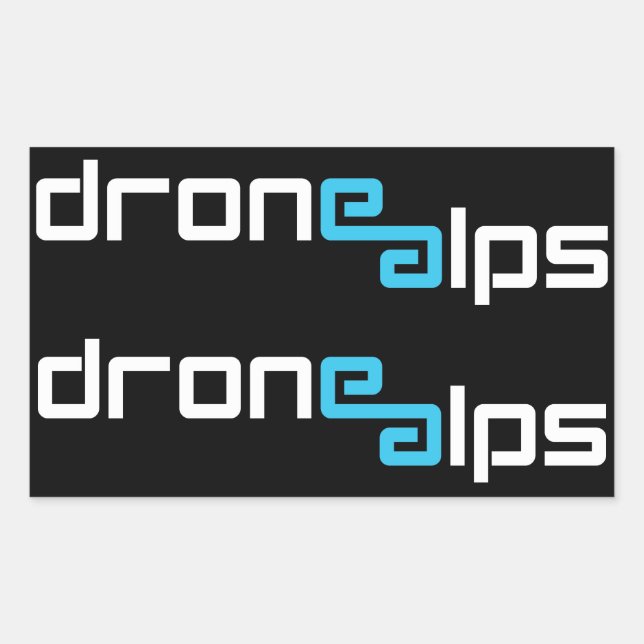 Drohne Alps Sticker Pack (Vorderseite)