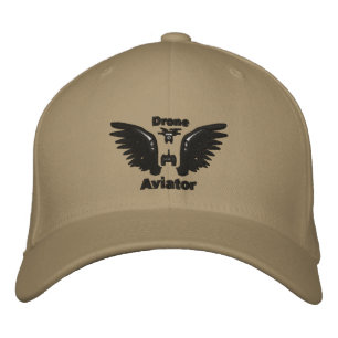 Drohne Aviator Cap Bestickte Baseballkappe