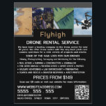 Drohne Collage Banner, Drone Rental Company Flyer<br><div class="desc">Drohne Collage Banner,  Drone Rental Company Werbung Flyer durch den Business Card Store.</div>