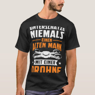 Drohne für Männer mit FPV Boy Women Copter Multico T-Shirt