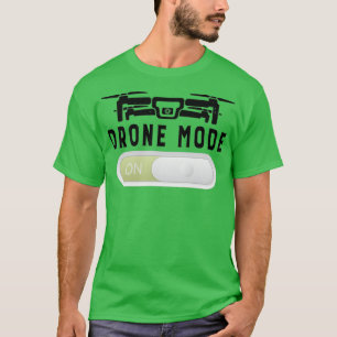 Drohne Pilot Dronen Großpferd-Drohnenmodus T-Shirt