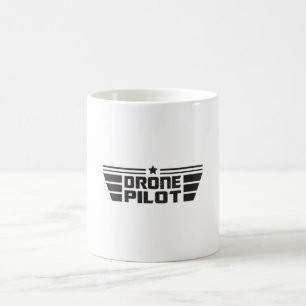 Drohne Pilot Kamera Quadcopter FPV Funny Gift Idea Kaffeetasse