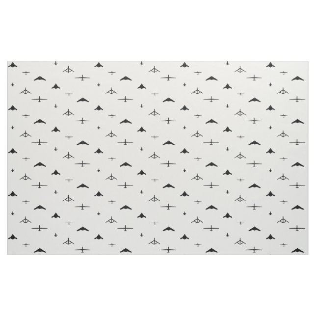 Drohnen Stoff (Fat Quarter (45,7 x 55,9 cm))