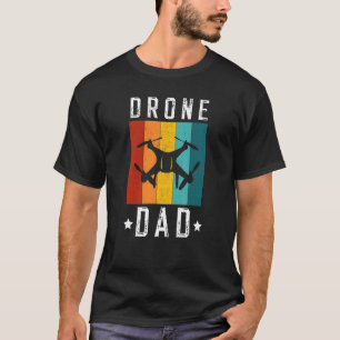Drohnen-Vater Vintage Retro für Drohnentechnologen T-Shirt