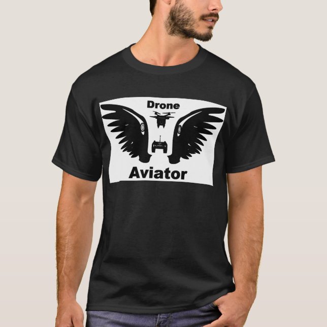 Drohnenaviator T-Shirt (Vorderseite)