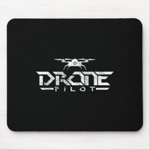 Drohnengift Quadcopter Mousepad