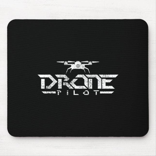 Drohnengift Quadcopter Mousepad (Vorne)