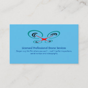 Drohneninspektion und Videodienst, Pilot Operator Visitenkarte