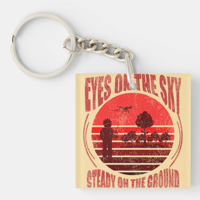 Drohnenkombinationen für Geo-/Surveyor Schlüsselanhänger (Vorderseite)