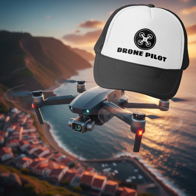 Drohnenlenker Truckerkappe (drone pilot hat)