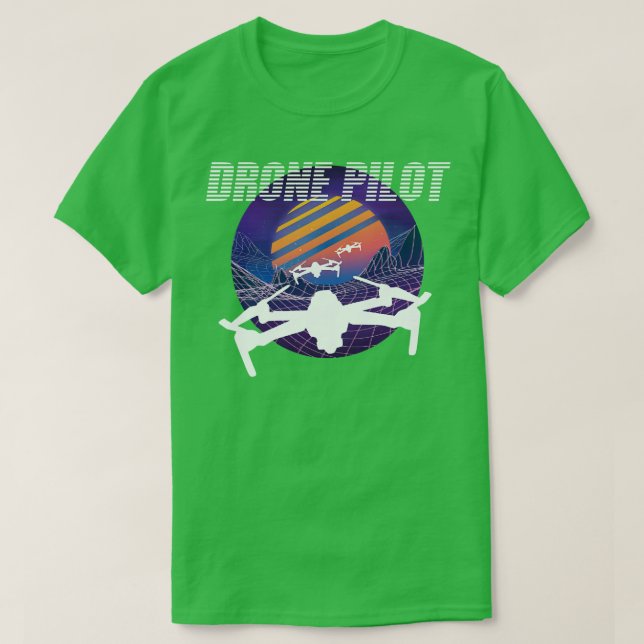 Drohnenpilot FPV Racer T-Shirt (Design vorne)