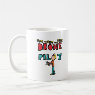 Drohnenpilot Kaffeetasse