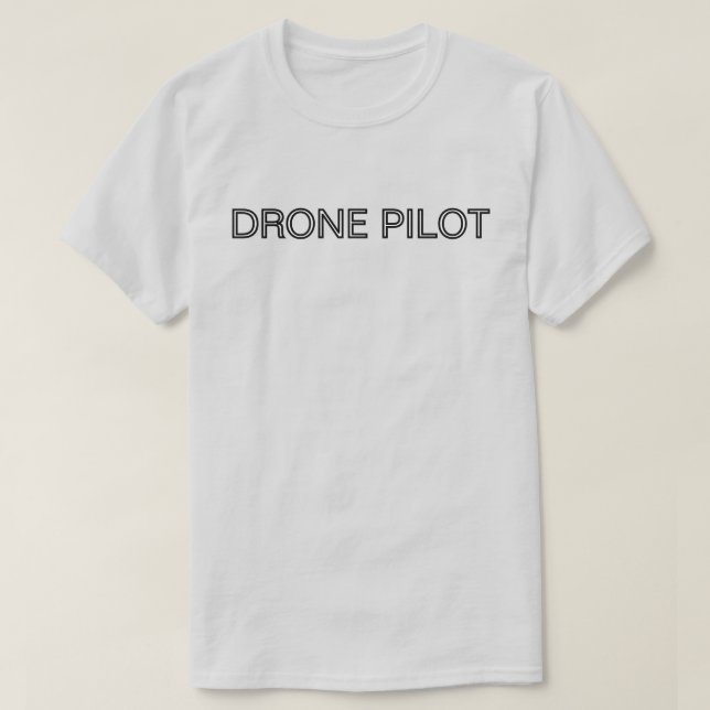 Drohnenpilot T-Shirt (Design vorne)