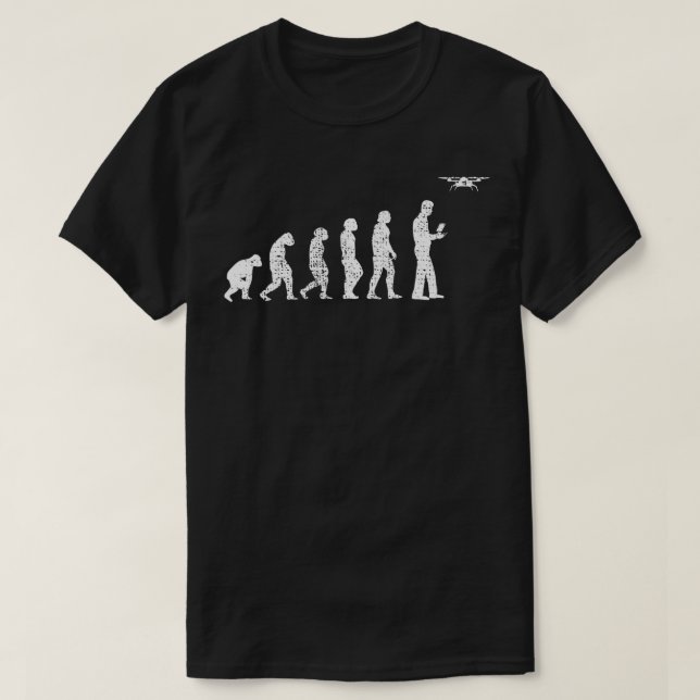 Drohnenpilotengift Vintag RC T-Shirt (Design vorne)