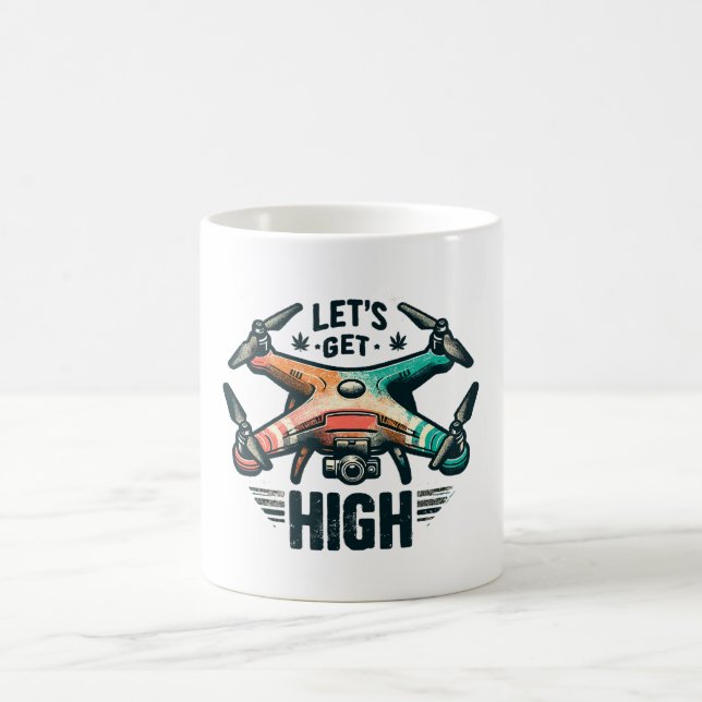 Drohnenpilotin Kaffeetasse (Mittel)