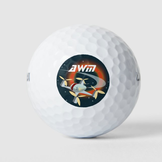 Drohnenrennen Golfball (Vorderseite)