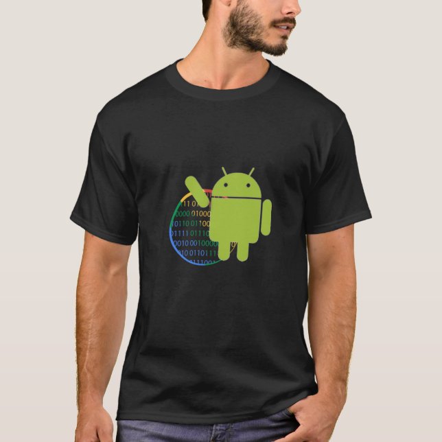 Droid Entwickler T-Shirt (Vorderseite)