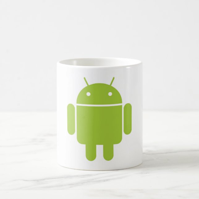 Droid-Tasse (Android) Kaffeetasse (Mittel)