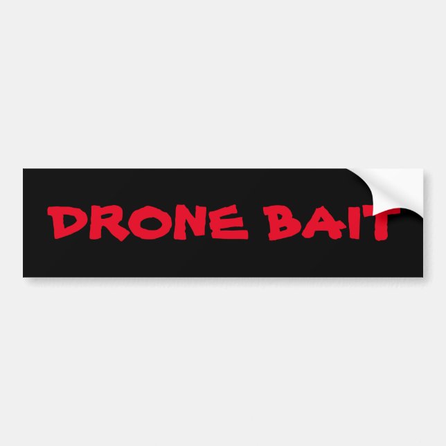 Drone Bait Autoaufkleber (Vorne)