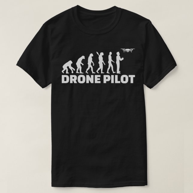 Drone-Evolution T-Shirt (Design vorne)