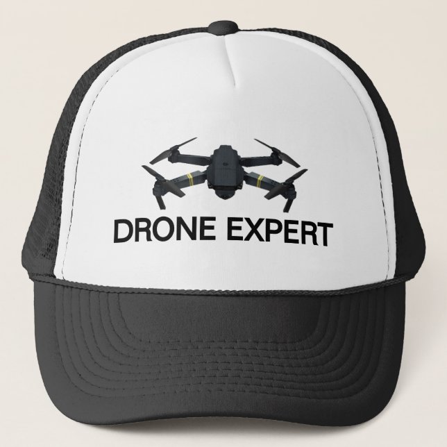 Drone Expert™ Trucker-Mütze Truckerkappe (Vorderseite)