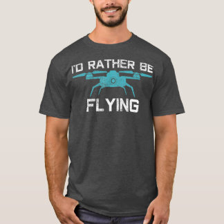 Drone-Flying-Geschenk für Vintage Pilotengeschenke T-Shirt