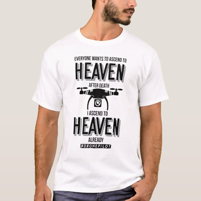 Drone Footage FPV Dronepilot T-Shirt (Vorderseite)
