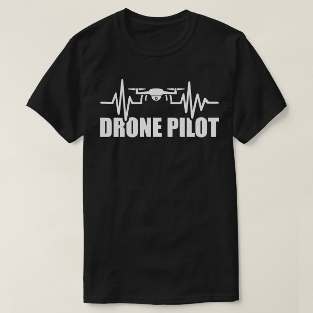 Drone Heartbeat T-Shirt (Design vorne)