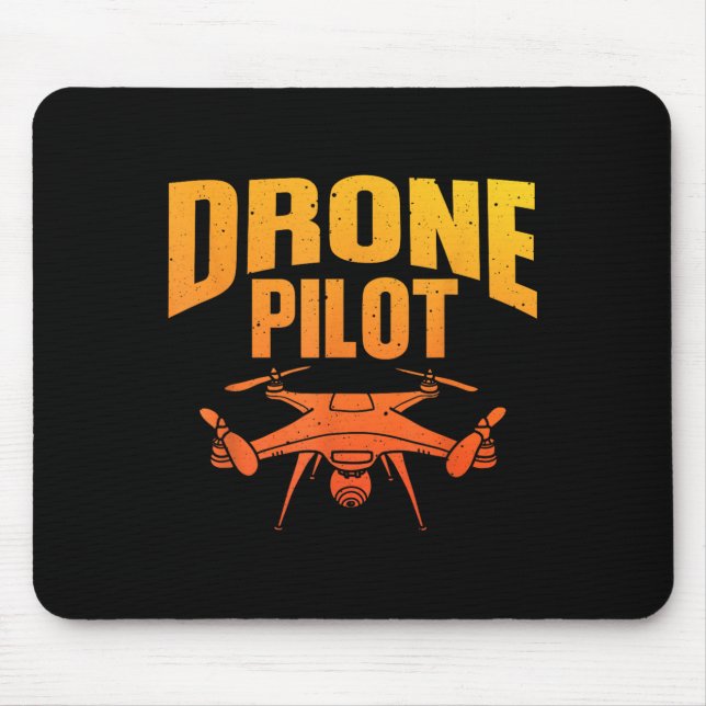 Drone Pilot Art for Men Drone Enthusiasten von RC Mousepad (Vorne)