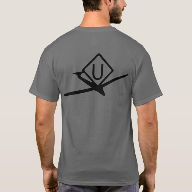 Drone-Pilotprogramm für UltraLight-Aktivitätssymbo T-Shirt (Rückseite)