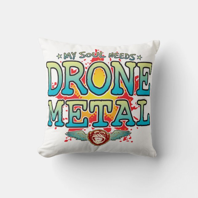 Drone Soul Cushion Kissen (Vorderseite)