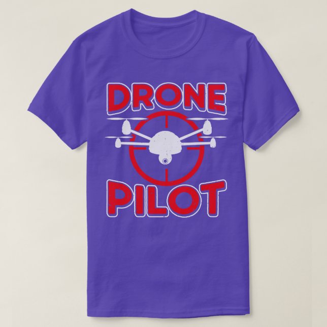 Dronen Drone Pilot Drone Lovers Rc Quadcopters T-Shirt (Design vorne)
