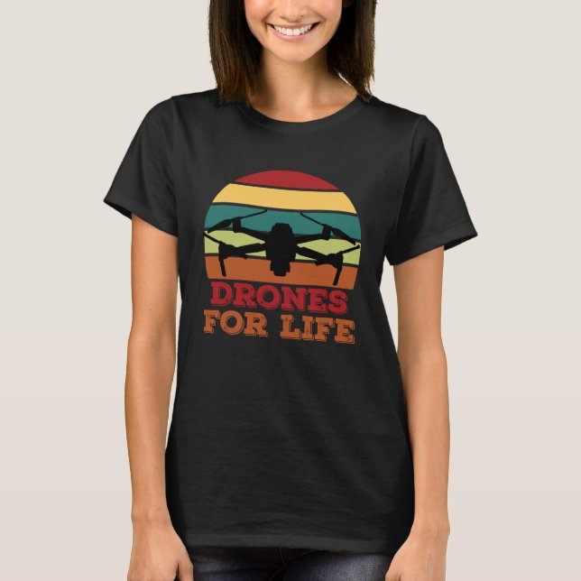 Drones For Life   Men T-Shirt (Vorderseite)