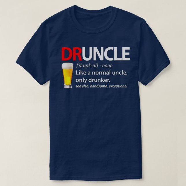 DRonkel Beer T-Shirt (Design vorne)