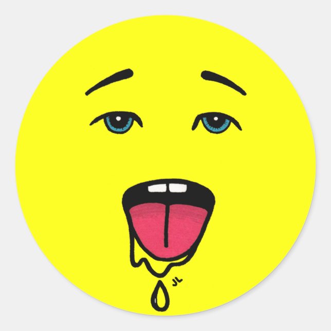 Drooly Sticker (Vorderseite)