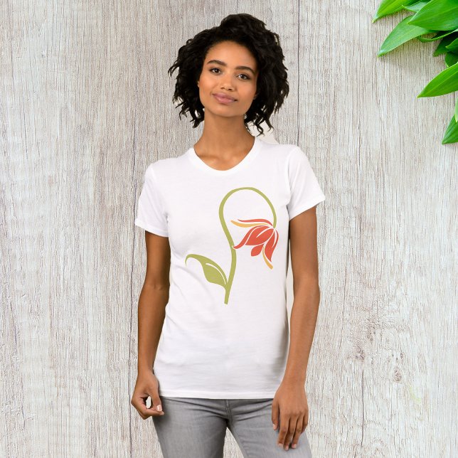 Drooping Blume T - Shirt (Von Creator hochgeladen)