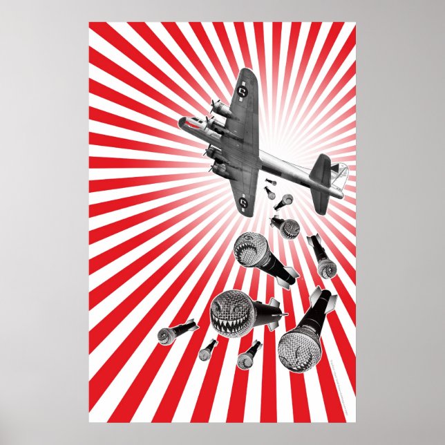 Drop Beats Original Print Poster (Vorne)