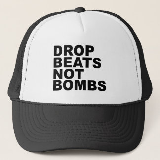 Drop Beats statt Bomben Truckerkappe