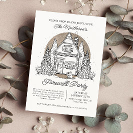 Drop In Stop By Winter Farewell Party Einladung